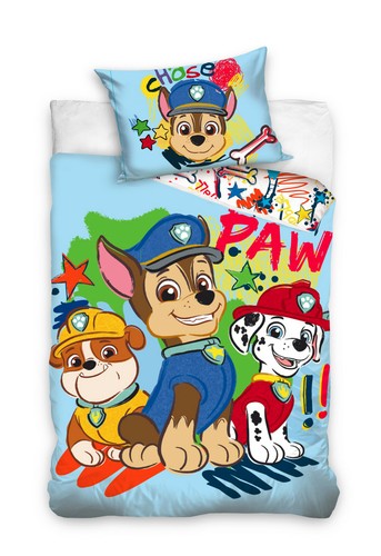 Paw patrol kinderbettwäsche - paw,
